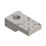 MT 25x1 - Single mounting plate