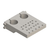 MT 45x2c - Double mounting plate